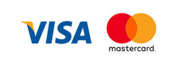 Visa & Mastercard Accepted
