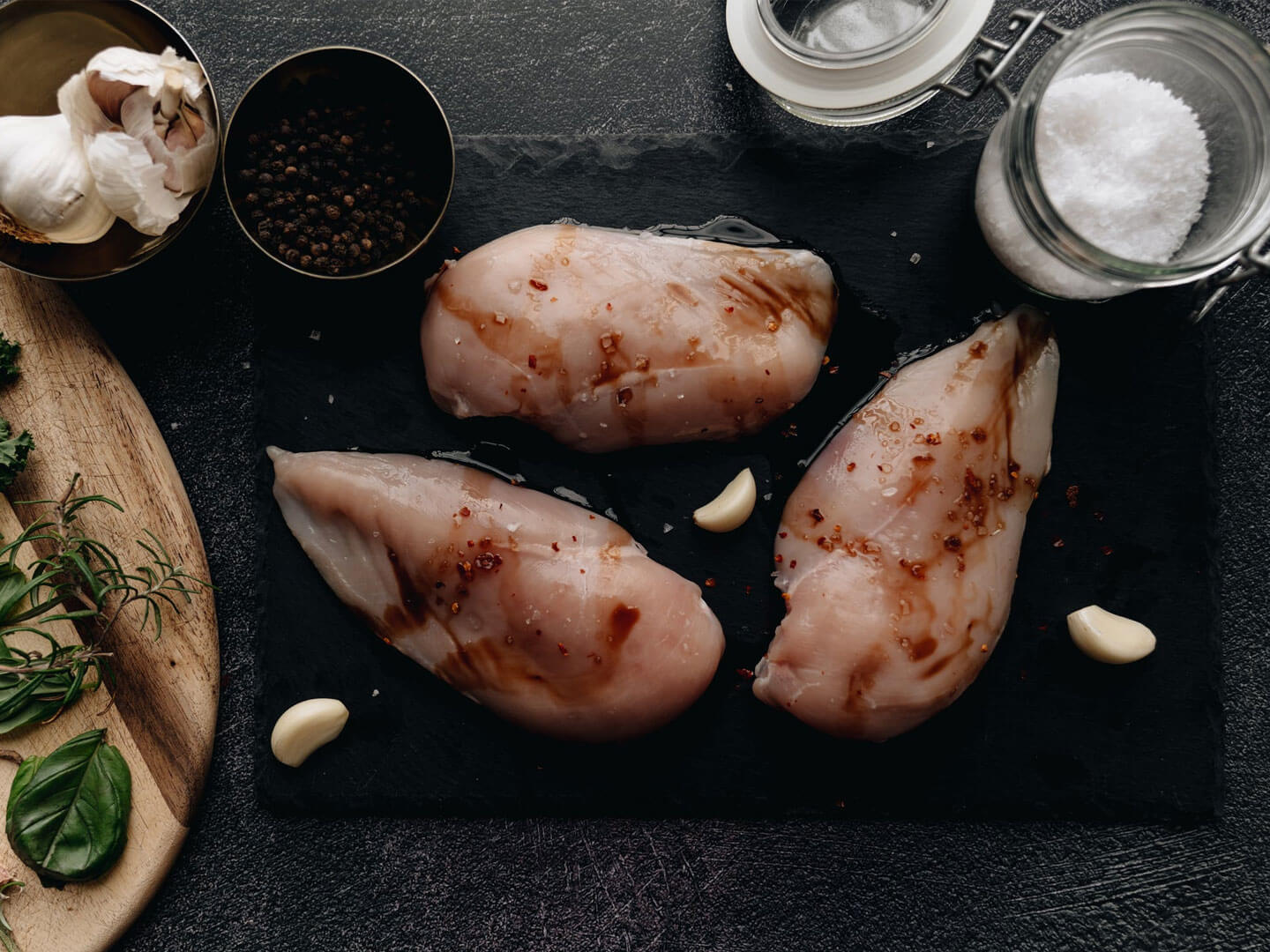 Raw Spiced Chicken Fillet Raw Spiced Chicken Fillet