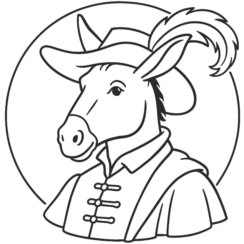 DapperDonkey_Logo_bw